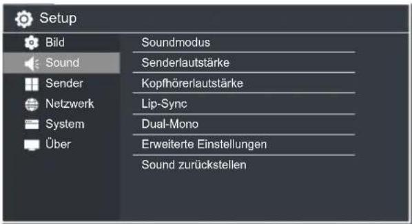 HISENSE LTDN55K681 - Soundmenü - 1