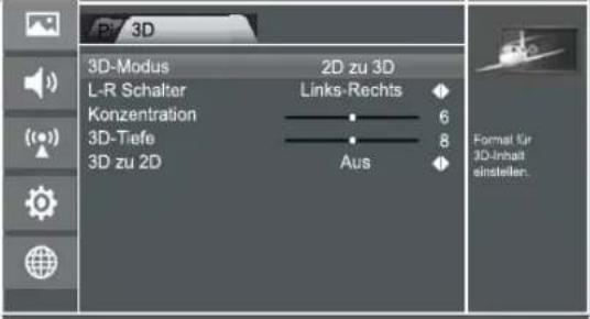 HISENSE LTDN55K600XWSEU3D - Funktionen im Bild-Menü - 2
