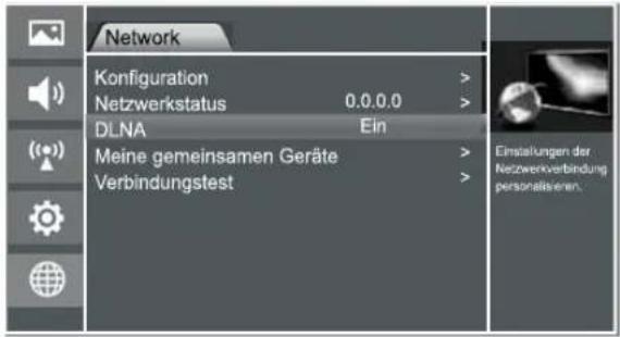 HISENSE LTDN50XT880XWSEU3D - DLNA aktivieren - 1