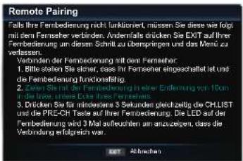 HISENSE LTDN50K660RWSEU3D - Pairing der Fernbedienung mit dem Fernseher (nur LTDN50K660RWSEU3D) - 2