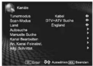 HISENSE LTDN50K300XSEU3D - Wenn der Modus auf Kabel eingestellt wurde: - 2