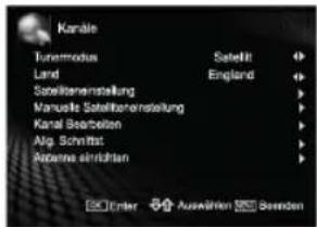 HISENSE LTDN50K300XSEU3D - Wenn der Modus auf Satellit eingestellt wurde: - 2