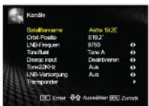 HISENSE LTDN50K300XSEU3D - Wenn der Modus auf Satellit eingestellt wurde: - 8