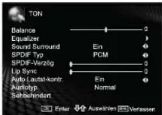 HISENSE LTDN50K300XSEU3D - Toneinstellungen - 2