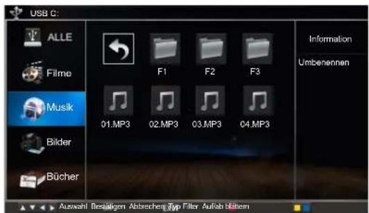 HISENSE LTDN39K360WSGEU - Musik Dateien Spielen - 1