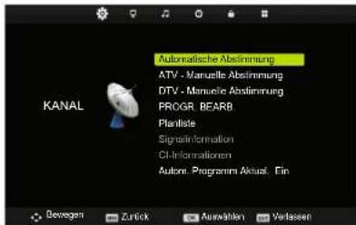HISENSE LTDN40D36SEU - Kanalmenü (DVB-T) - 1