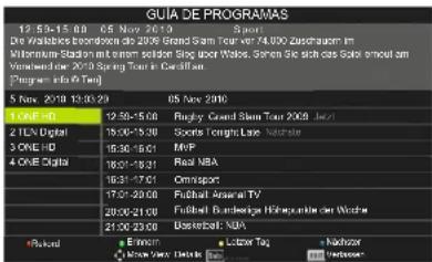HISENSE LTDN40D36SEU - EPG-Menü - 1