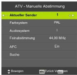 HISENSE LTDN40D36SEU - ATV Manuelle Abstimmung - 1