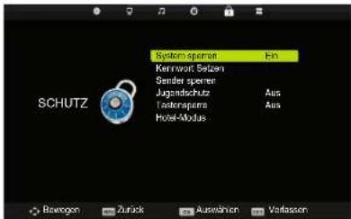 HISENSE LTDN40D36SEU - Sperrmenü - 1