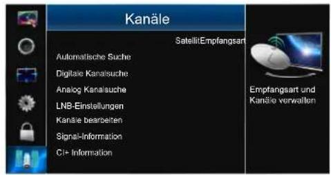 HISENSE LTDN39K160WSEU - Empfang über den Satelliten - 1