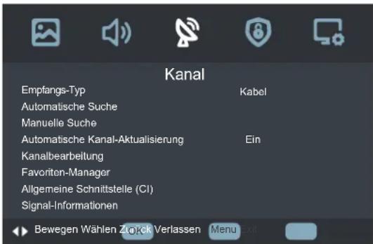 HISENSE LHD32D50TS - Kanalbearbeitung - - 1