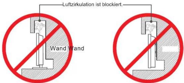 HISENSE LHD32D50TS - Wandmontage oder Einbau des Fernsehers - 3