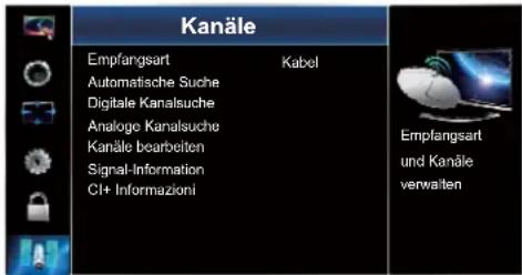 HISENSE LHD29K300WSEU - Empfangsart ist auf Kabel eingestellt - 1