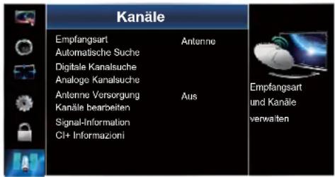 HISENSE LHD29K300WSEU - Empfangsart ist auf Antenne eingestellt - 1