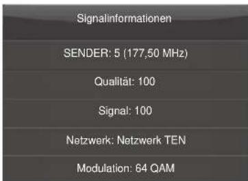 HISENSE LHD32D33SEU - Signalinformationen - 1