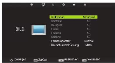 HISENSE LHD32D33SEU - Bildmenü - 1