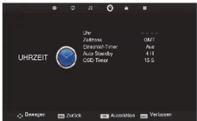 HISENSE LHD32D33SEU - Zeitmenü - 1