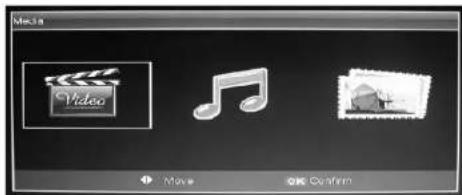Odys LED-TV 24 FINO - BILDSCHIRM MENÜ - 1