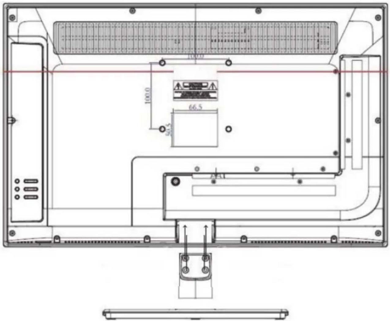 Odys Concept Line 16 Pro - Standfuß Montage - 1
