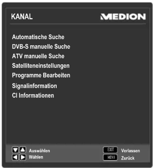 MEDION MD 30800 LIFE P15180 - Menüsystem - 1