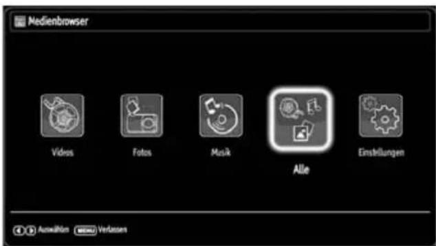 MEDION MD 30486 P15068 - Wiedergabe der gemeinsamen Dateien via Medienbrowser - 3