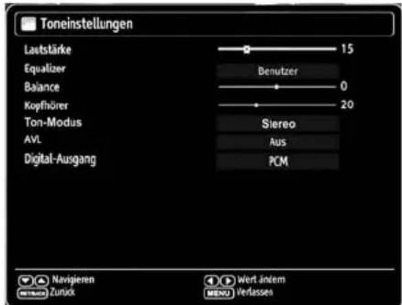MEDION MD 30486 P15068 - Konfi guration der Toneinstellungen - 1