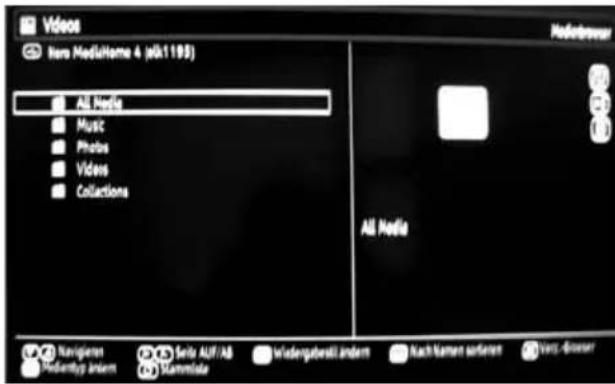 MEDION MD 30486 P15068 - Wiedergabe der gemeinsamen Dateien via Medienbrowser - 5
