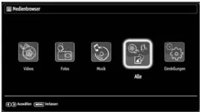 MEDION MD 30486 P15068 - Wiedergabe der gemeinsamen Dateien via Medienbrowser - 1