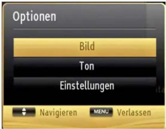 DUAL DLED 32RW185 - Das Benutzen der Taste MENU im Media-Browser-Modus - 1