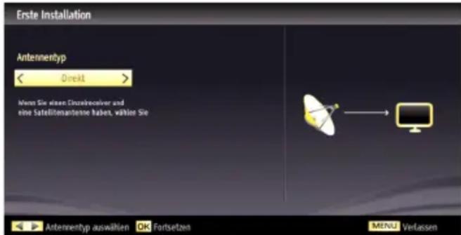 DUAL DLED 32RW185 - Satelliten-Installation - 1