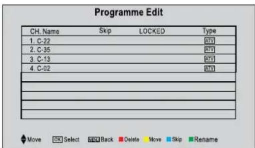 DUAL 3270-LED - Customizing the TV SETTINGS Settings - 2