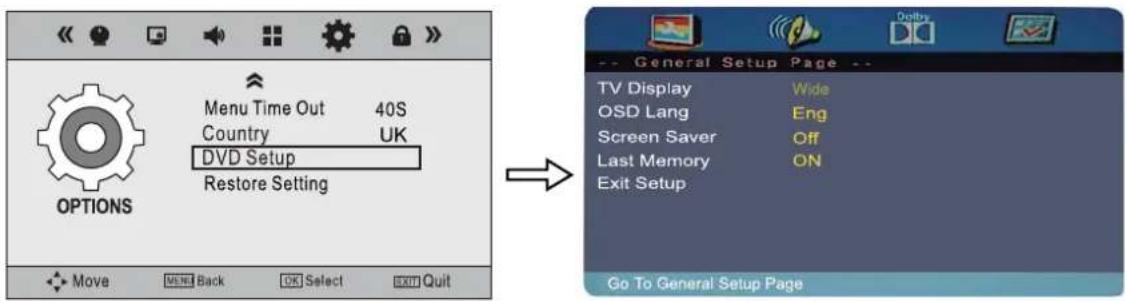 DUAL 3270-LED - Customizing General Setup Page Settings - 1