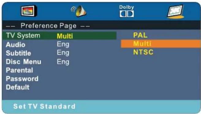 DUAL 3270-LED - Customizing Preference Page Settings - 1