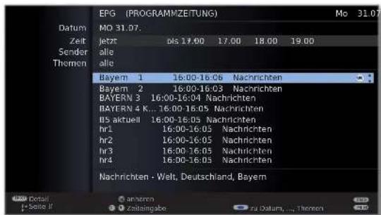 LOEWE ART 46 LED 200 - EPG starten und beenden - 2