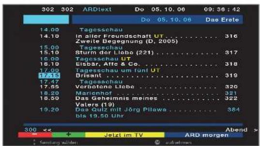 LOEWE ART 46 LED 200 - Timer-Aufnahme über Teletext programmieren - 1