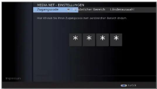LOEWE ART 46 LED 200 - MediaNet-Einstellungen - 2