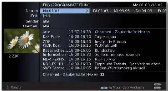 LOEWE ART 46 LED 200 - Programmliste anpassen - 1