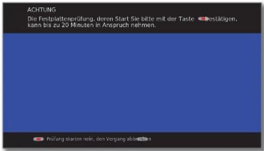 LOEWE ART 46 LED 200 - Festplatte überprüfen - 3