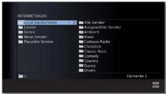 LOEWE ART 46 LED 200 - Senderübersicht (Internetradio) - 1
