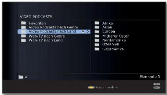 LOEWE ART 46 LED 200 - Video Podcasts nach Land - 1