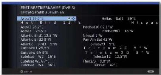 LOEWE ART 46 LED 200 - Einstellmöglichkeiten für die Satellitenanlage (andere Gemeinschaftsanlage): - 1
