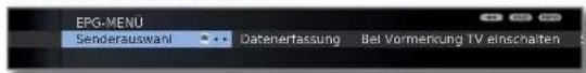 LOEWE ART 46 LED 200 - EPG-Menü starten - 2