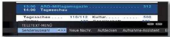 LOEWE ART 46 LED 200 - Teletext-Menü starten - 2