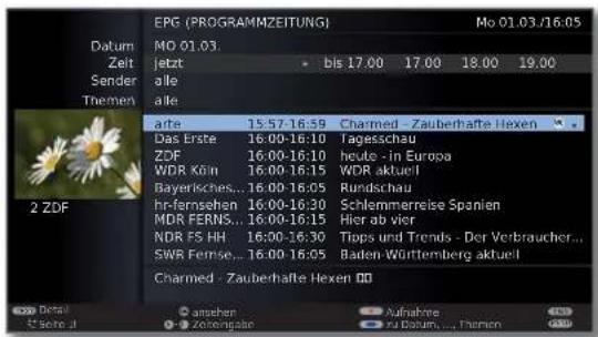 LOEWE ART 46 LED 200 - EPG starten und beenden - 2