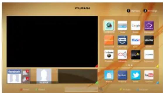 FUNAI 50FDI7724 - Internetportal - 1