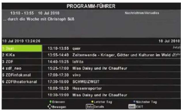 BLAUPUNKT B39C4K - Elektronischer Programm- Führer, 7-Tage Vorschau - 1