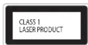 BLAUPUNKT B23P189TCSFHD - Allgemeine Hinweise für Geräte mit Laser: - 1