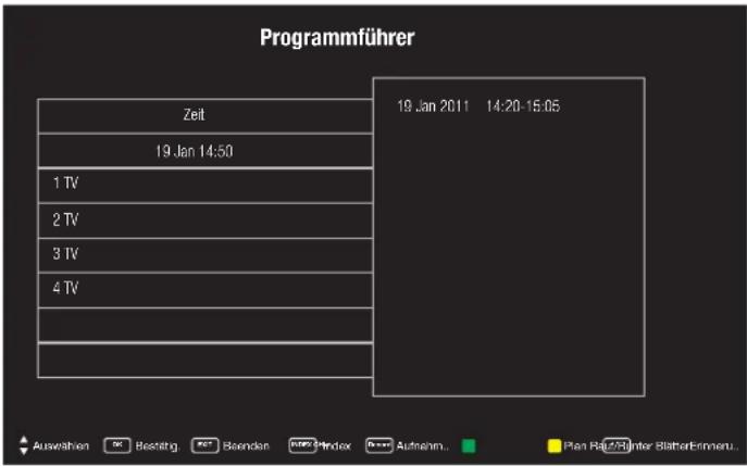 BLAUPUNKT B23P189TCSFHD - Elektronischer Programm- führer, 7-Tage Vorschau - 1