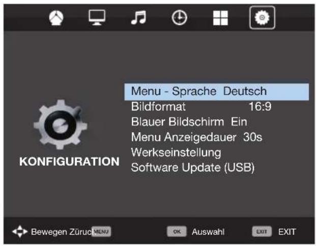 BLAUPUNKT 40-173I-GB-FHBKUP-DE - Konfi guration - 1