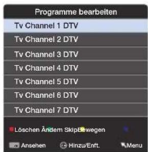 BLAUPUNKT 40-173I-GB-FHBKUP-DE - Programme bearbeiten - - 1
